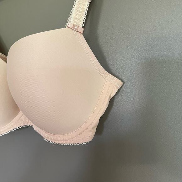 Freya Deco Nude Plunge UW Moulded Cup Bra Size 30DDD Nude Beige Underwire - Picture 8 of 16